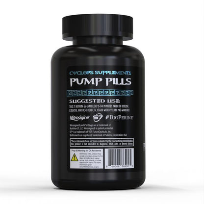 Nonstim Pre-Workout Pump Capsule Supplements